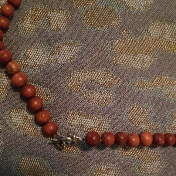 3/$30 Handmade Boho Necklace. Brown/Turquoise - Picture 5 of 5